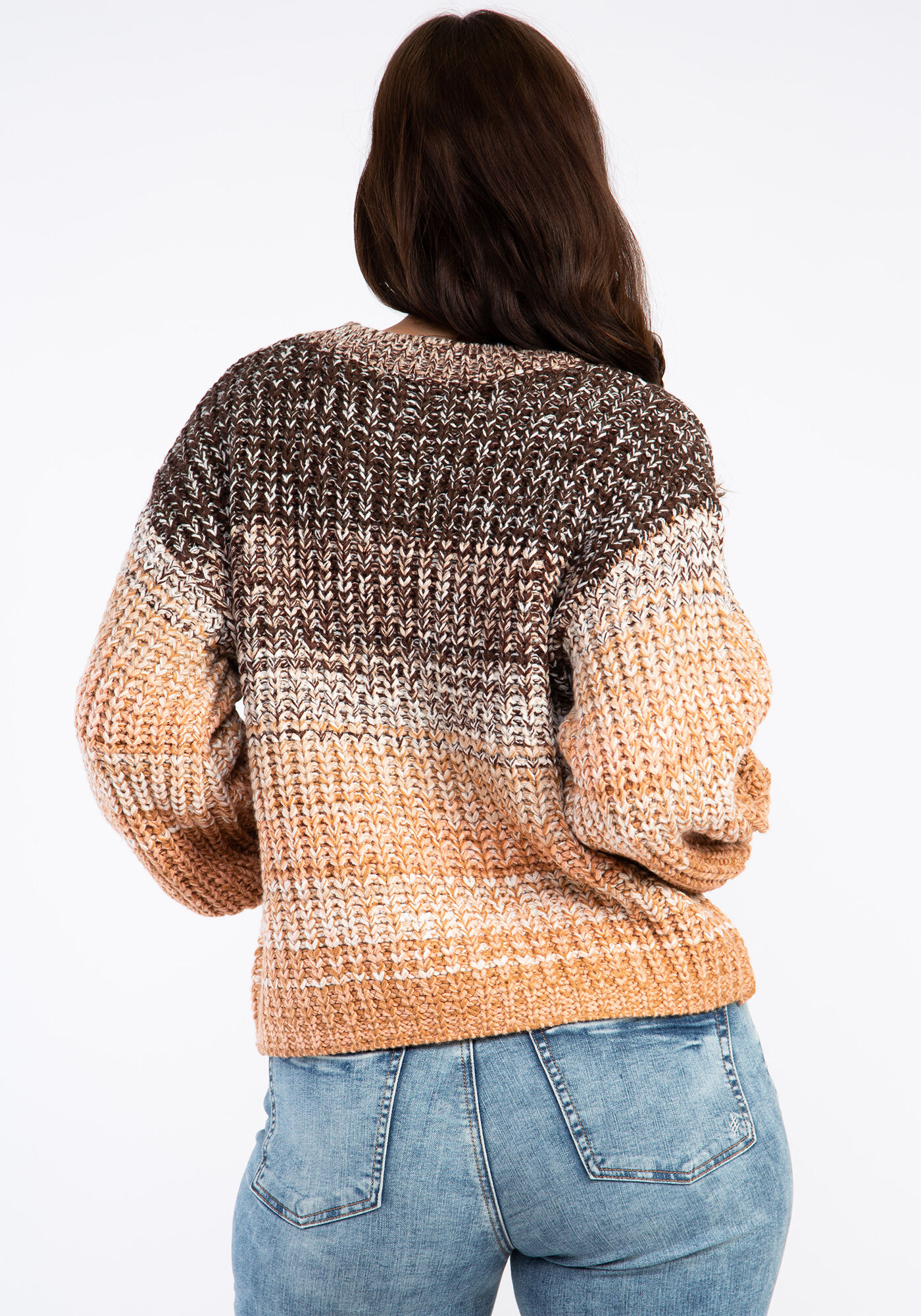 ombre popover sweater Image 2