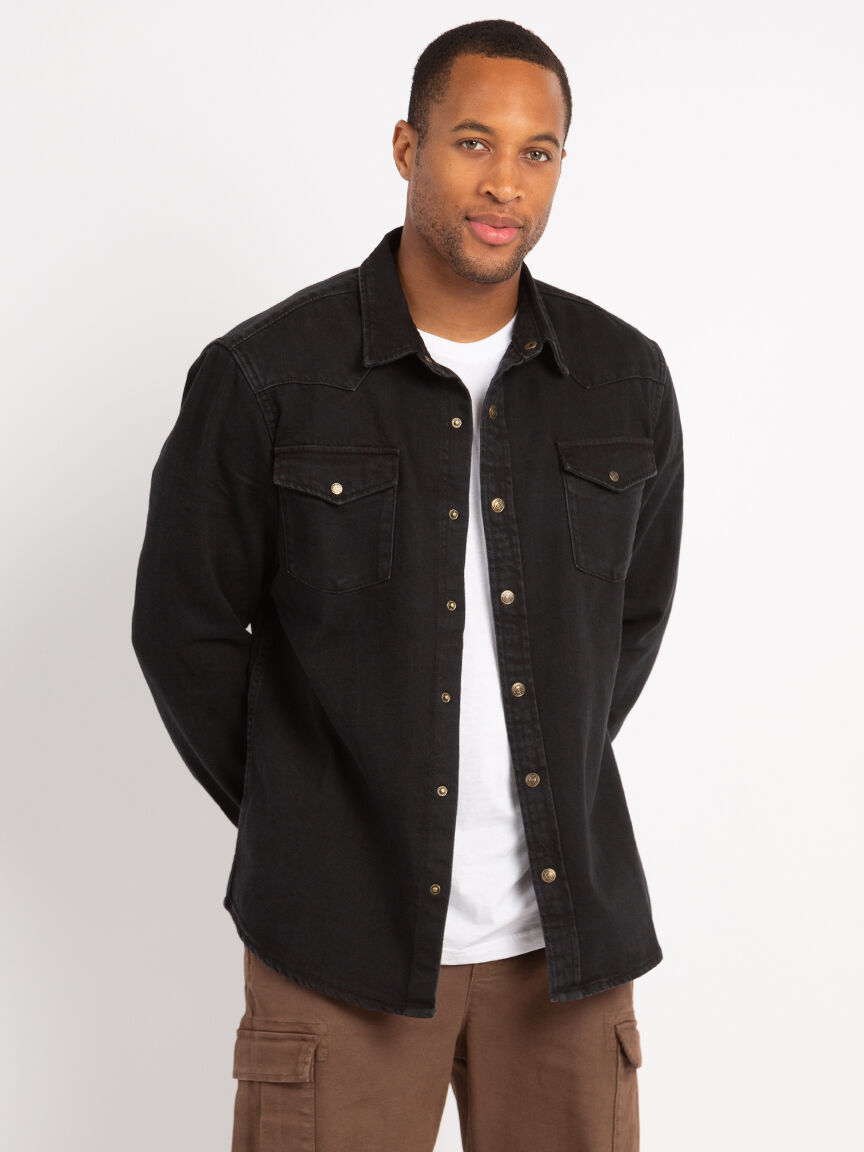 steffan denim shirt Image 1