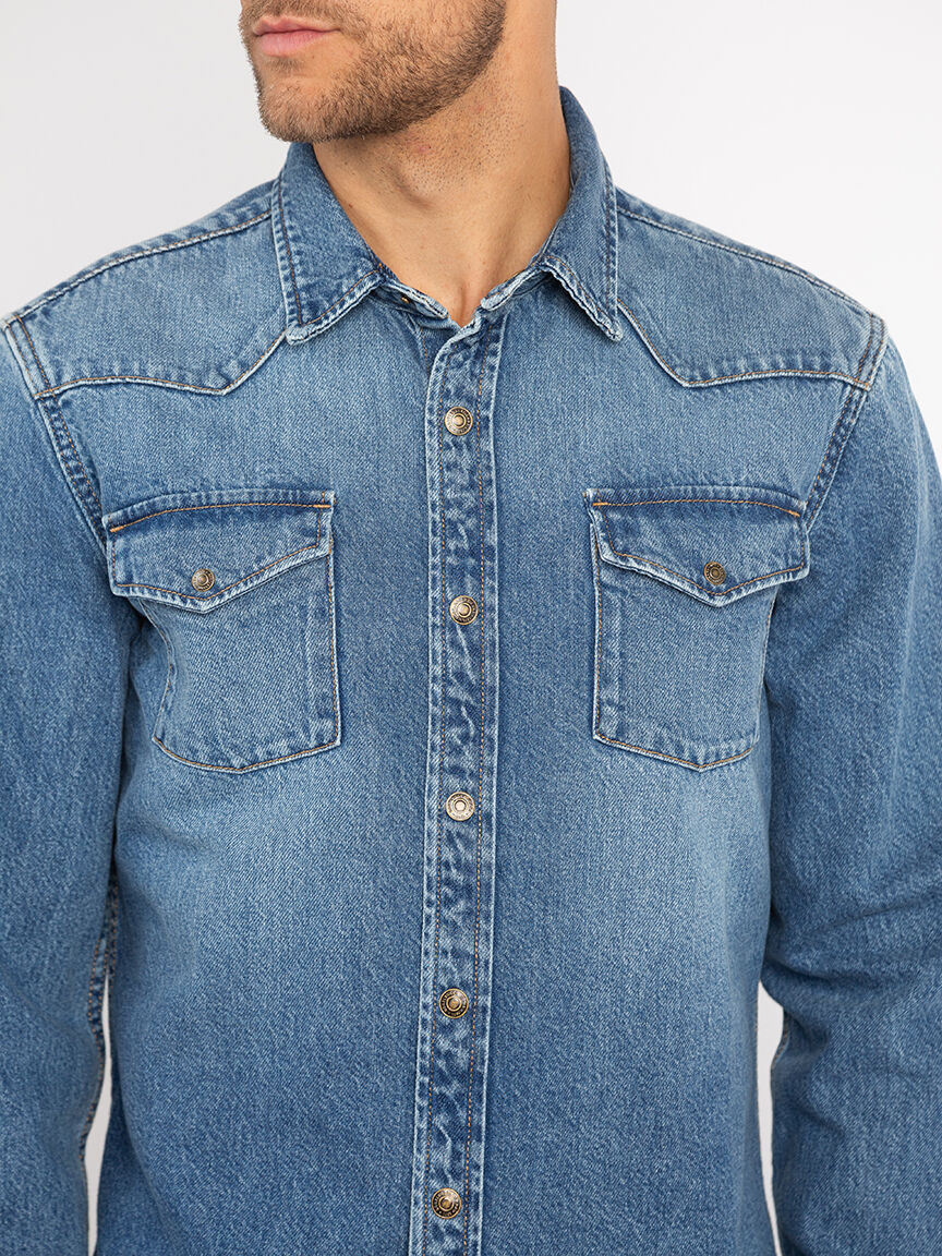 steffan denim shirt