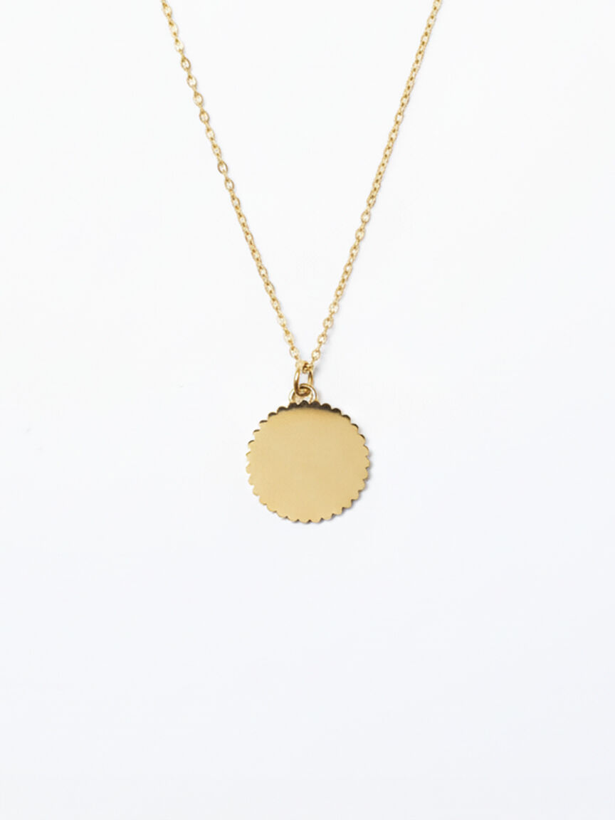 dainty zodiac necklace gold