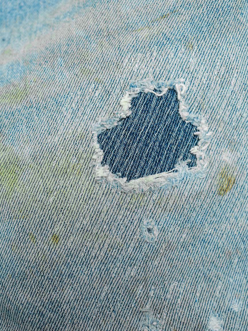 levi's 501 jean with repairs circa early 80s Image 5