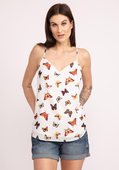 louise butterfly print cami Image 1