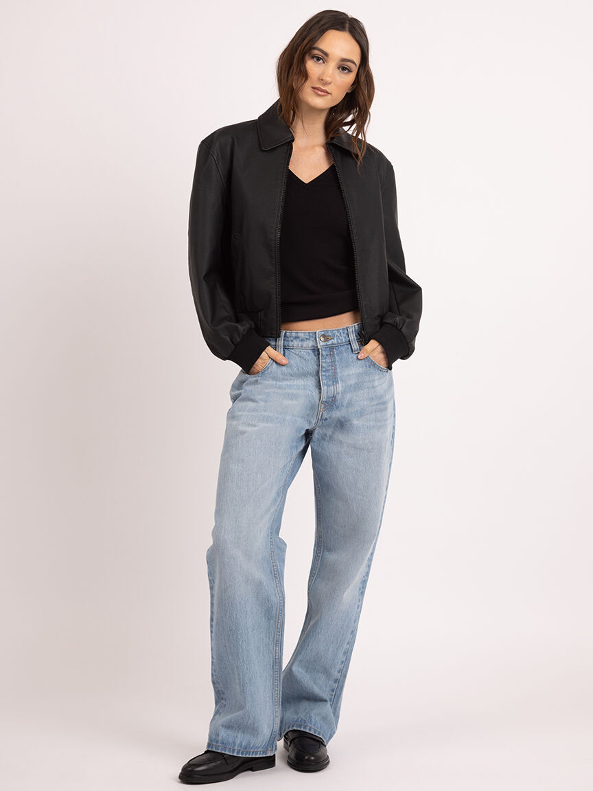 leela double v neck tank Image 6