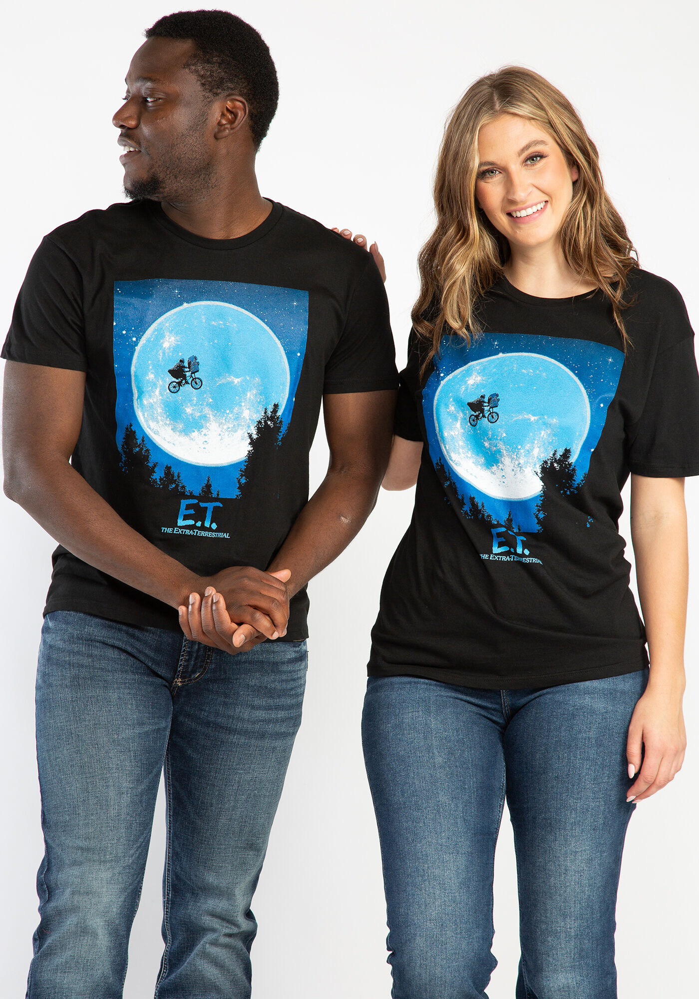 e.t. movie poster tee shirt Image 3