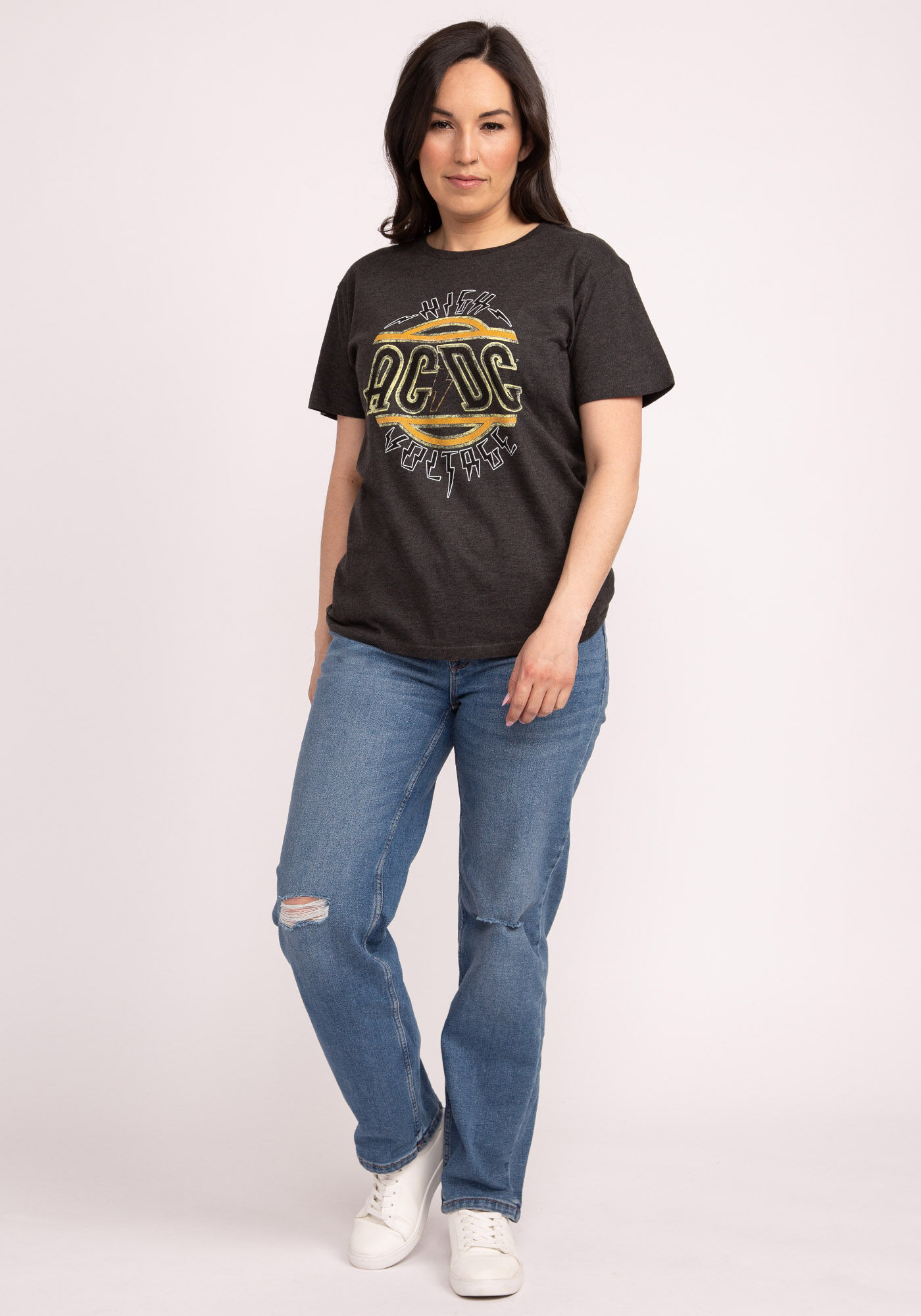 orange high voltage t-shirt Image 5