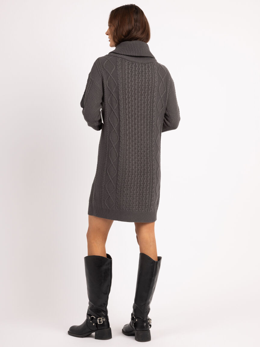 jordana cowl neck knee length dress Image 2