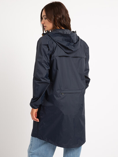 eiffel unisex long rain jacket