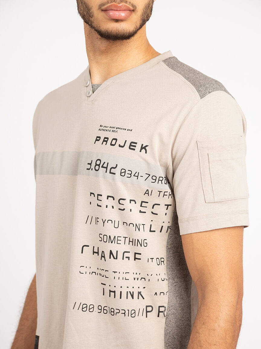 ss henley tshirt Image 4