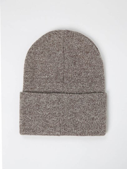 essential ribbed marl beanie essential ribbed marl beanie