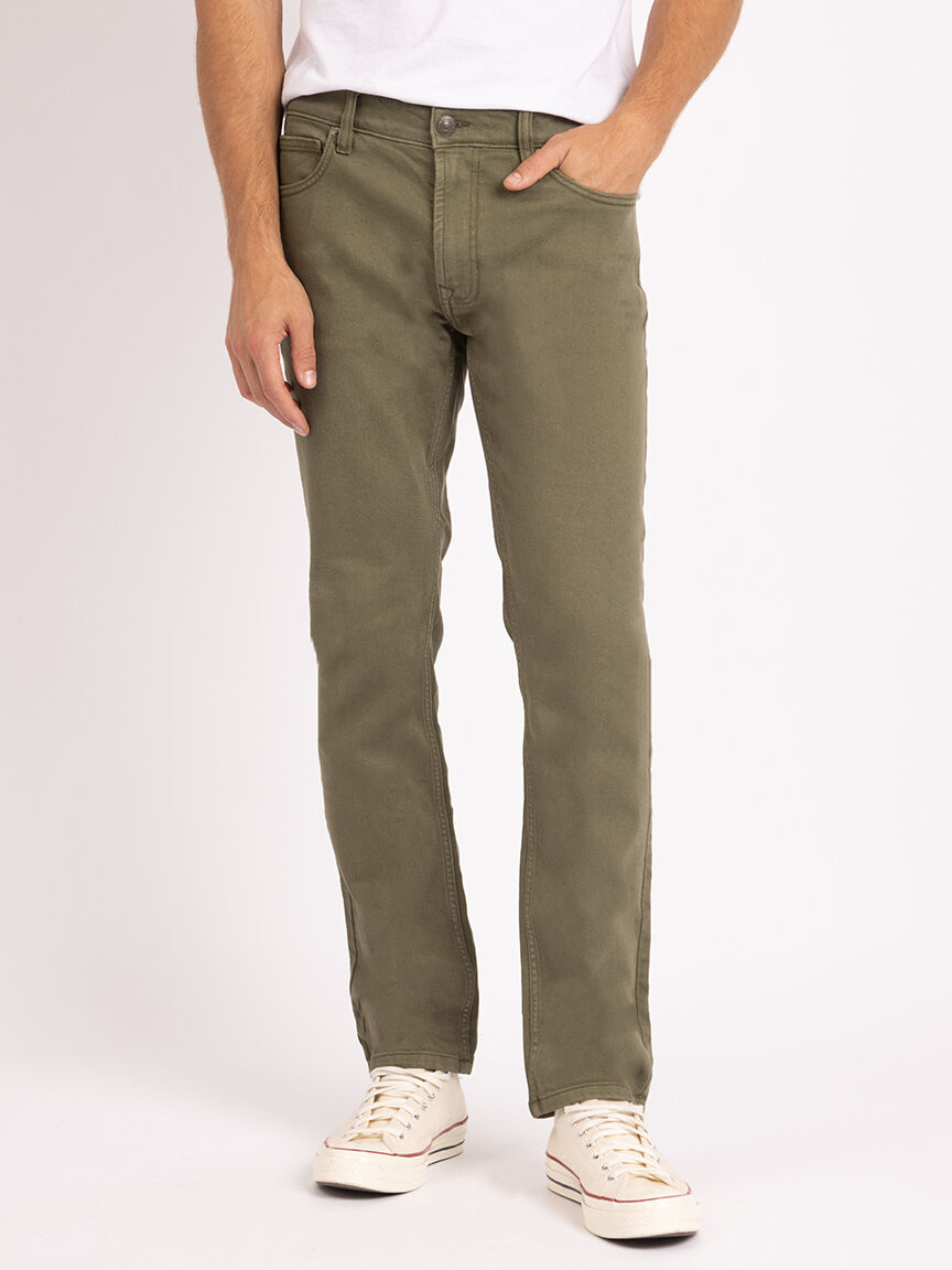 jackson slim straight jean pine Image 2