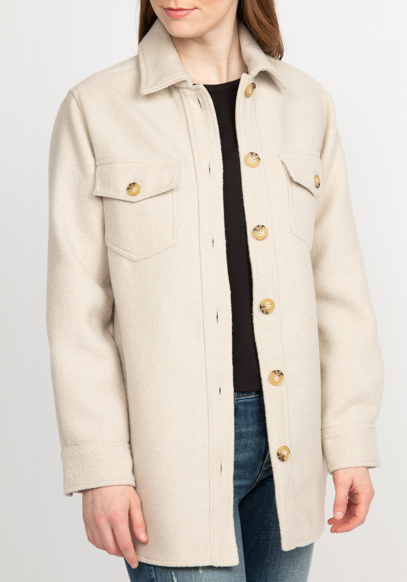 sutton spring shacket Image 4