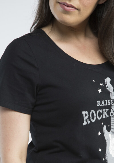 rock and roll graphic tee Image 5