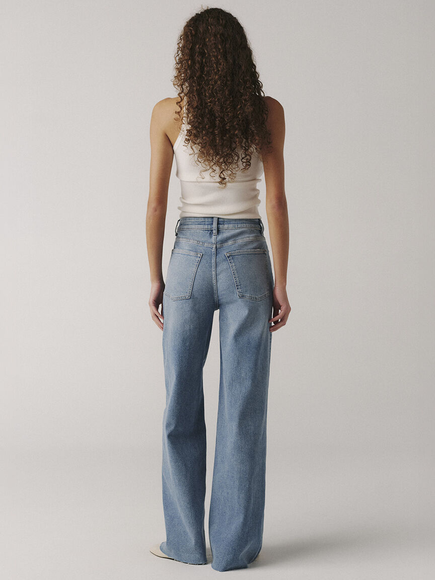 NCE wide leg jean