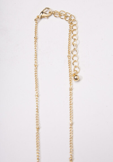 necklace with layered filigree pendant necklace with layered filigree pendant Image 3