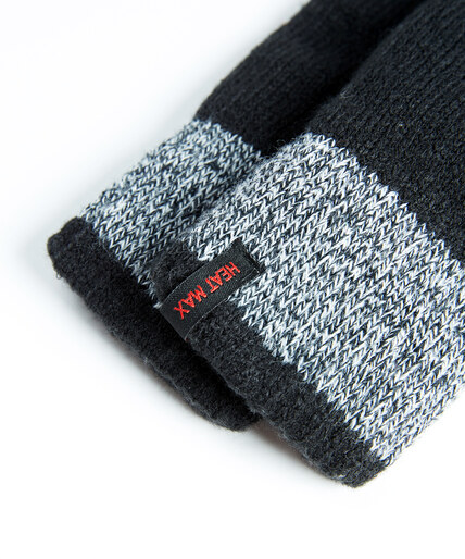 men's thermal knit gloves Image 4
