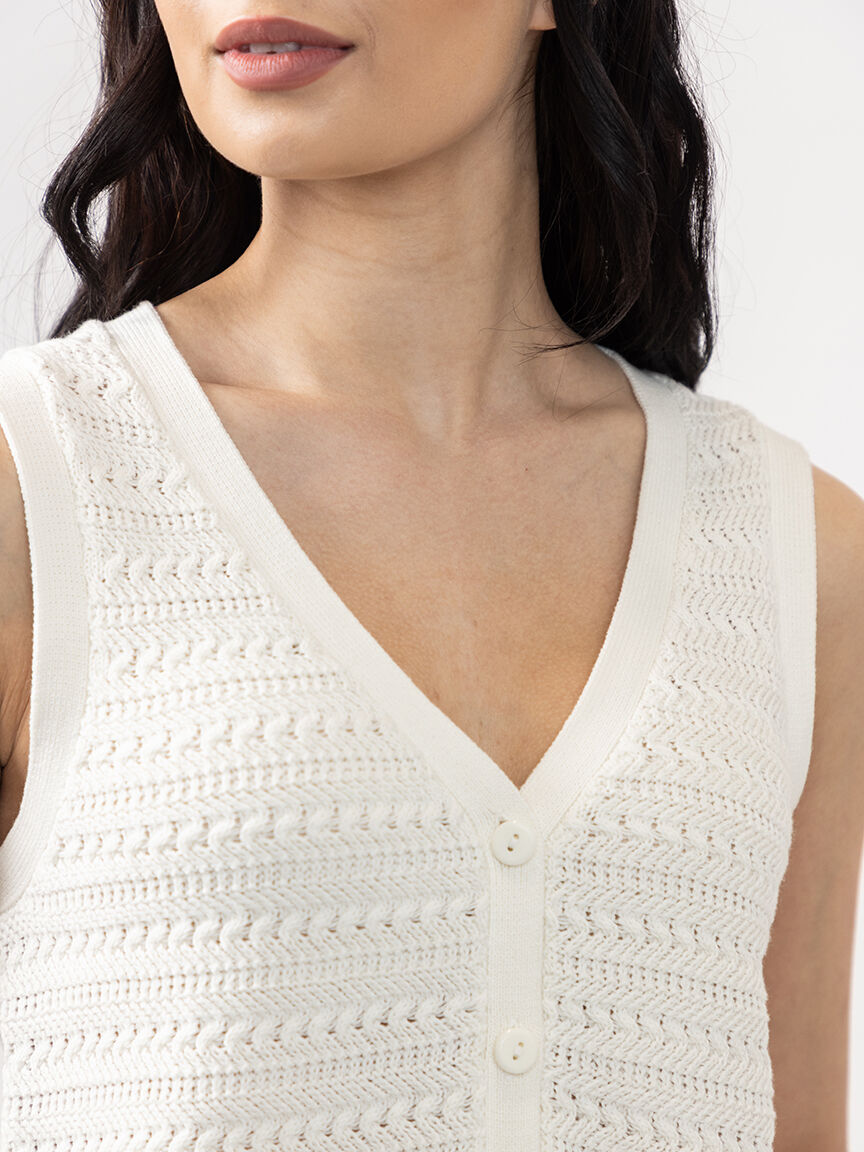 noni v neck vest Image 5