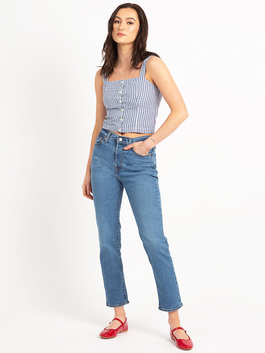 lottie sleeveless linen top Image 4