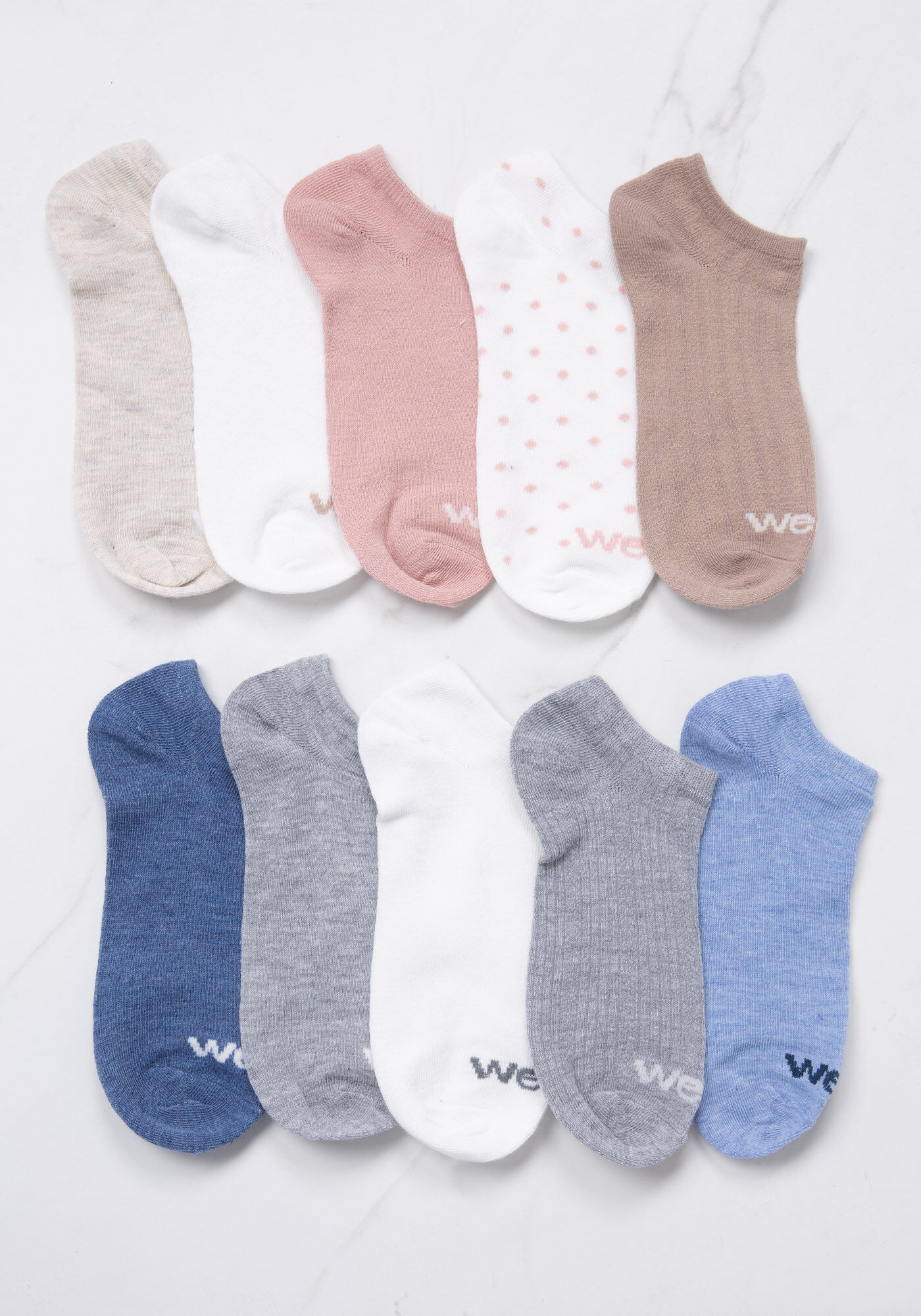 women's no-show socks 10 pack Image 1