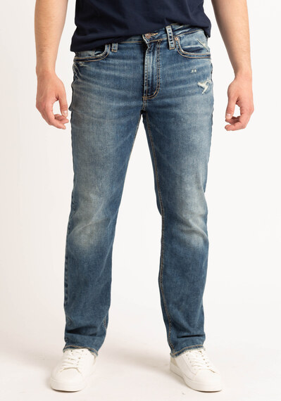 grayson easy fit straight leg jeans Image 2