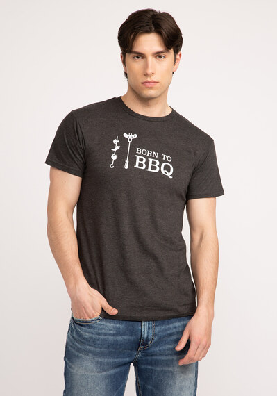 born to grill graphic t-shirt Image 1
