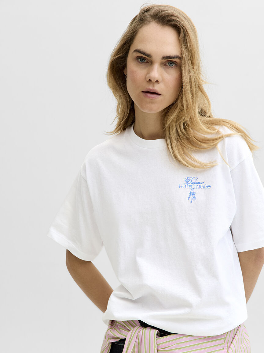 millow loose graphic tee