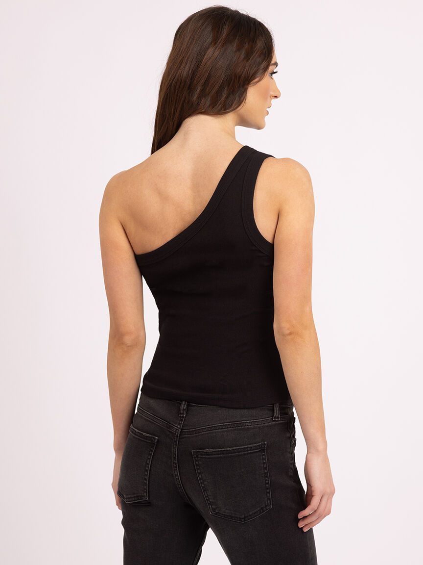 bernice 1 shoulder tank top Image 4