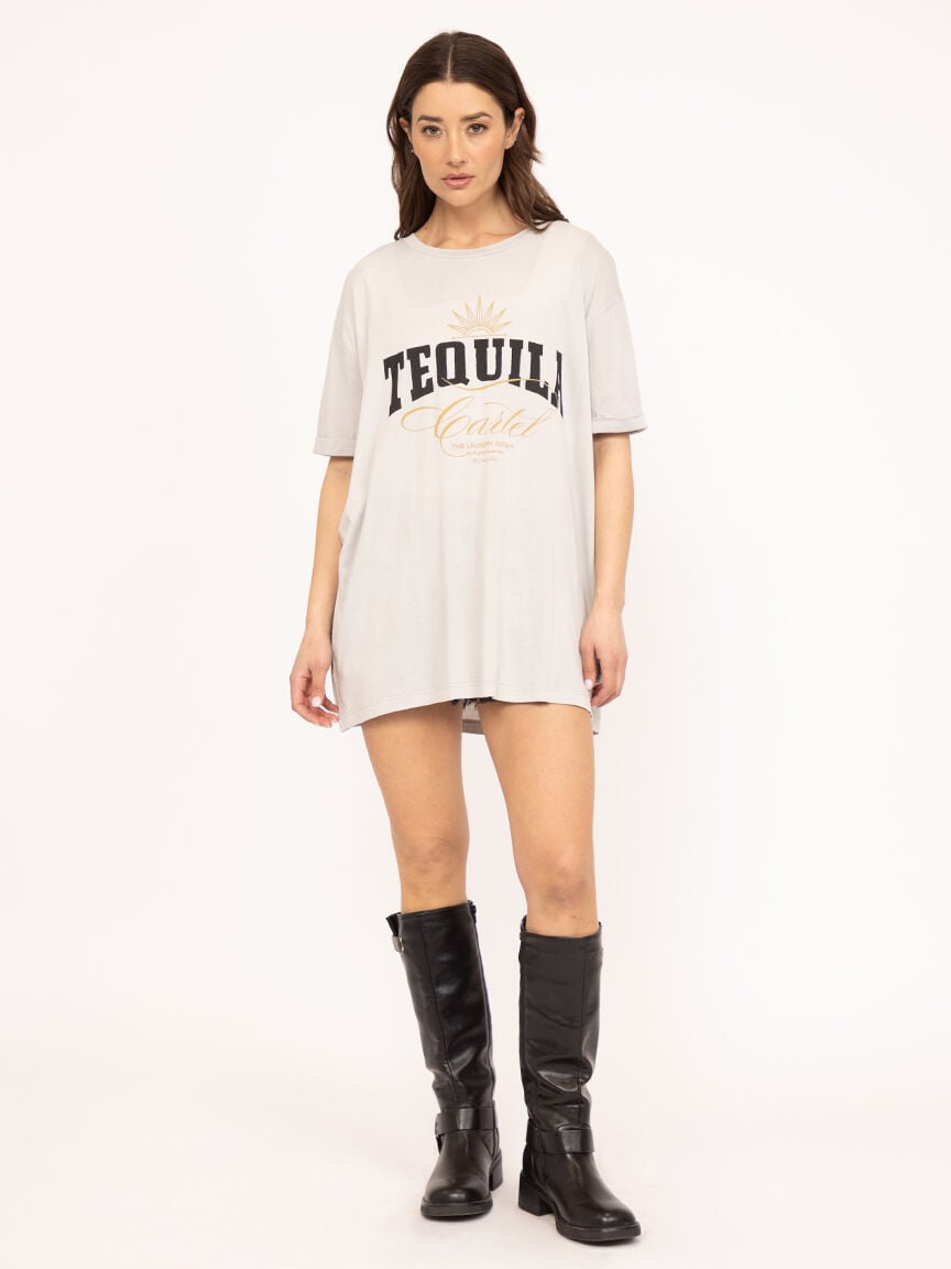 tequila cartel oversized tee