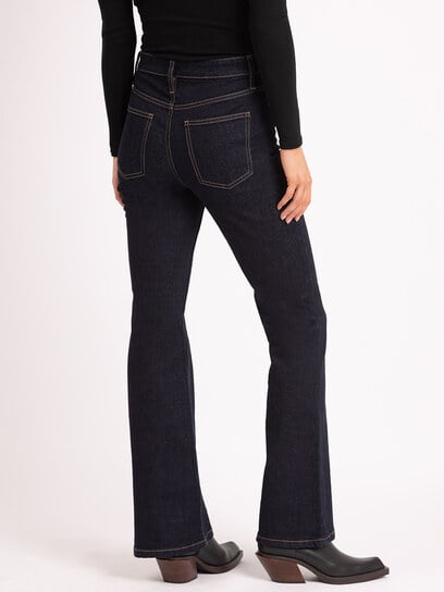 skinny flare jean rinse wash skinny flare jean rinse wash