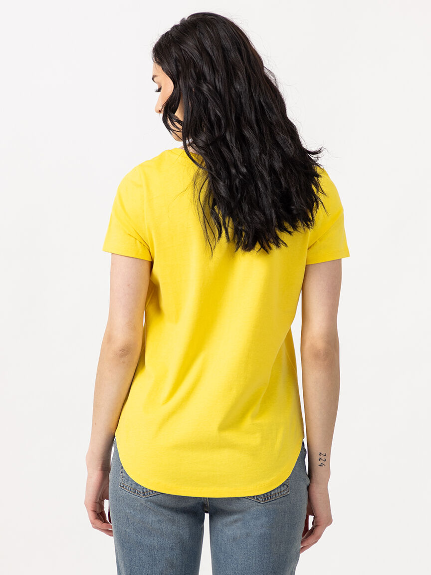 vickie v neck t-shirt Image 3