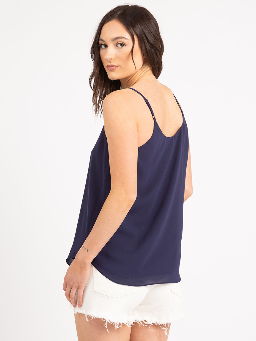louise woven basic cami Image 3