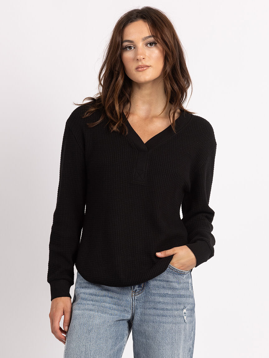 ellison v neck top Image 1