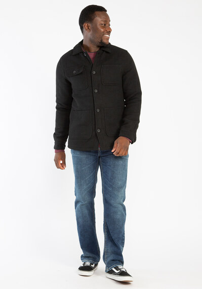 quilted chore jacket Image 4