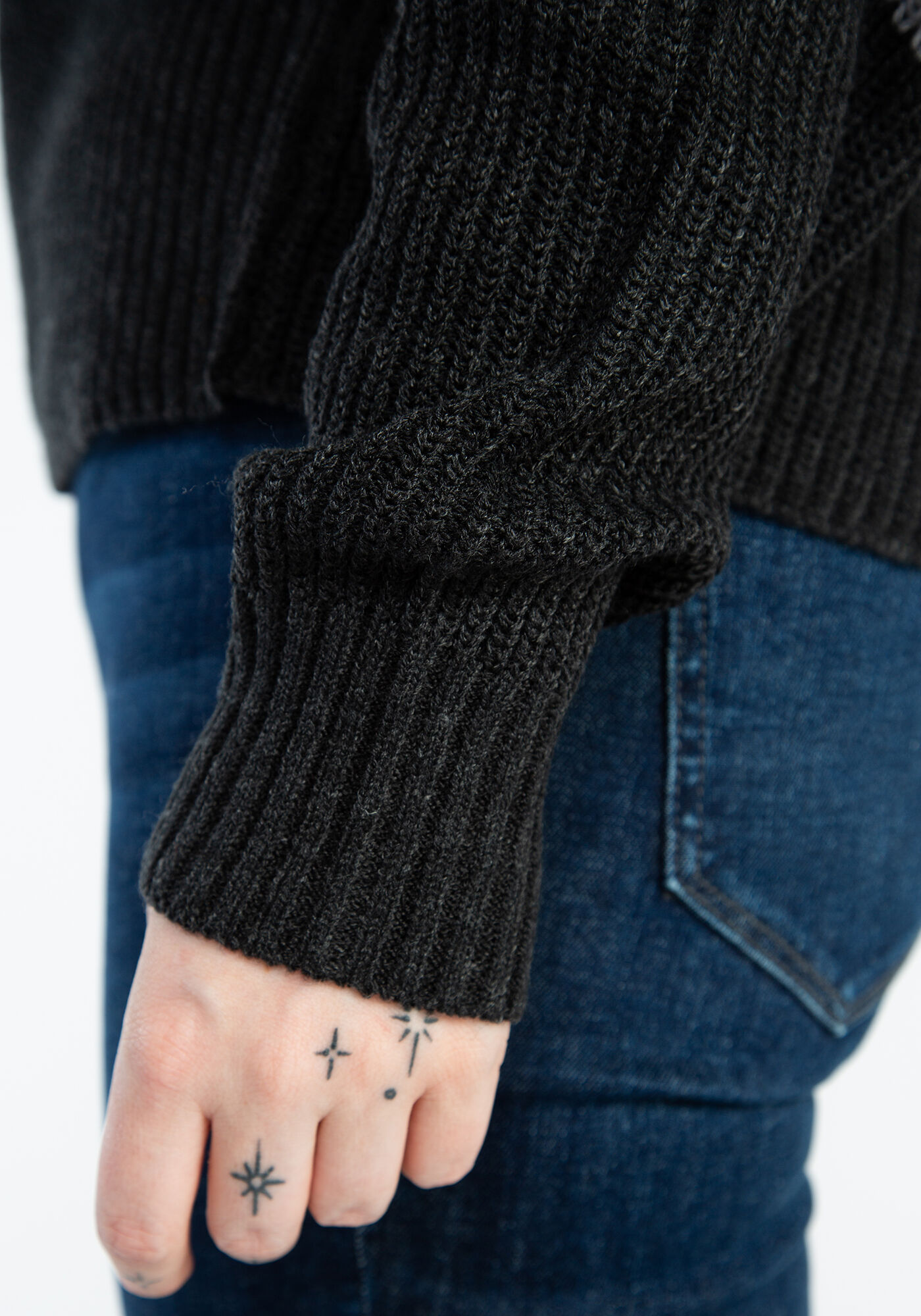 veronica v neck colourblock popover sweater Image 6