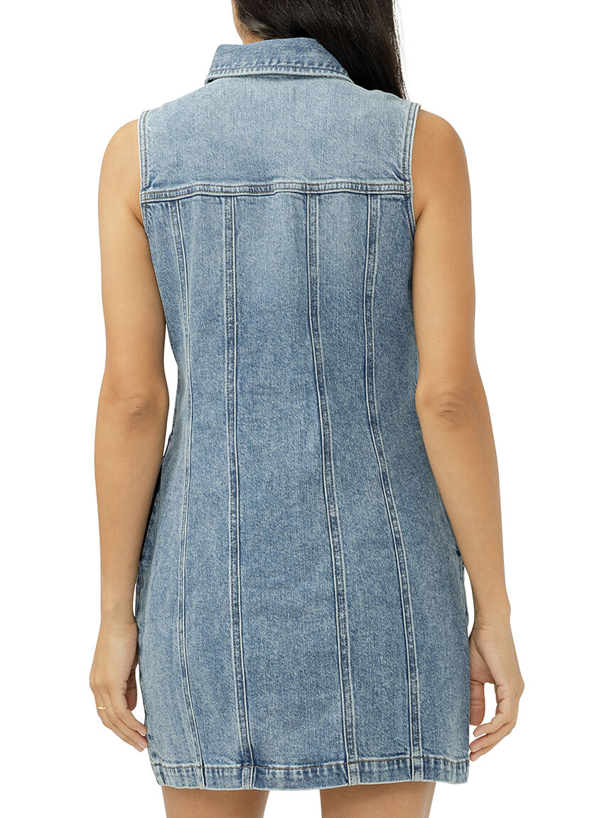 90s Denim Mini Dress