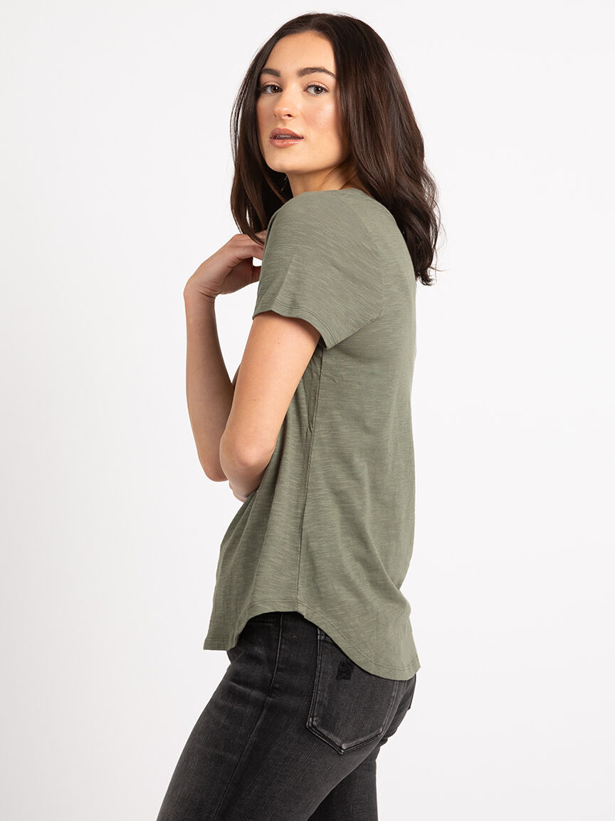 elena v-neck t-shirt Image 2