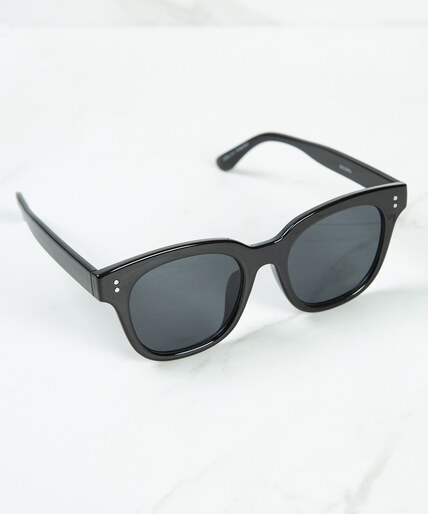 black wayfarer sunglasses Image 1