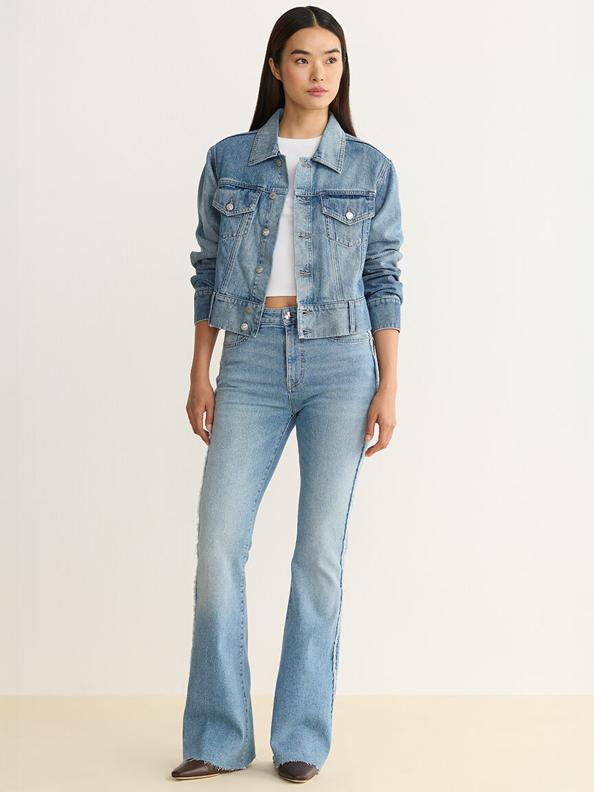 KPB cropped denim jacket