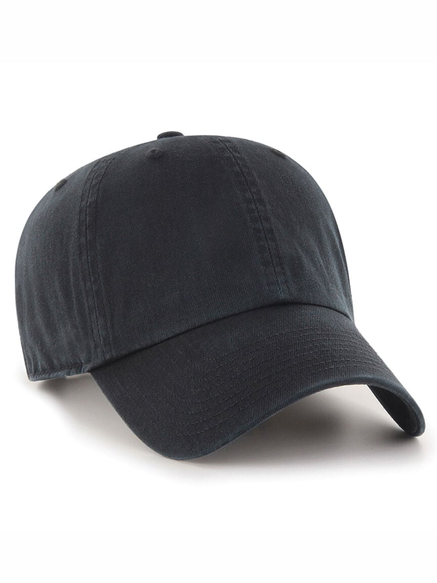 classic blank clean up cap black