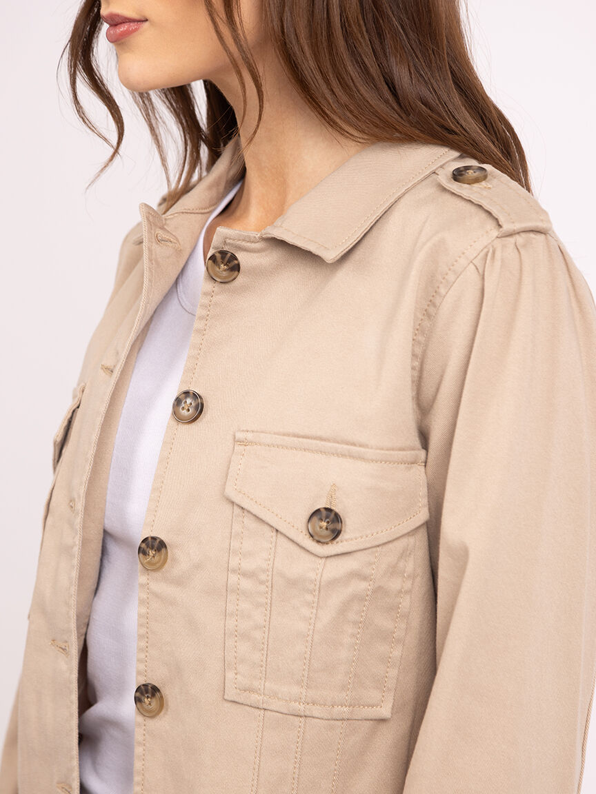 prima button front jacket Image 5