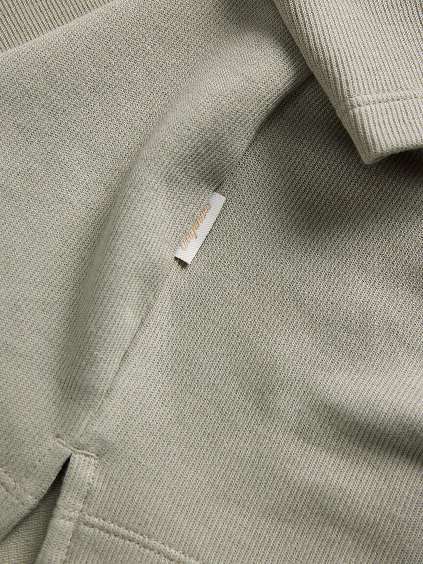 montauk split neck polo