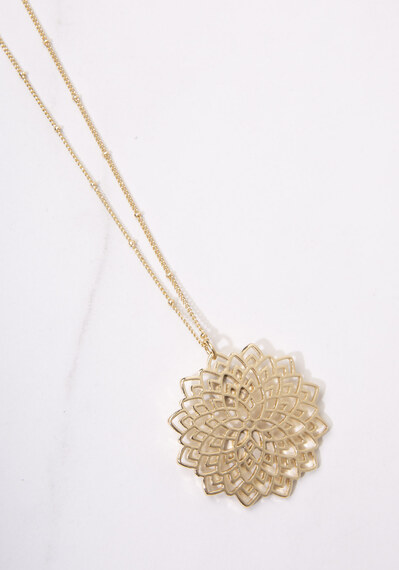 necklace with lotus flower Image 2