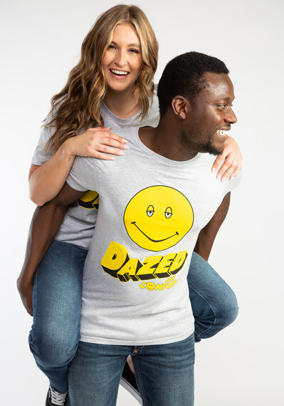 smiley face graphic tee shirt Image 2
