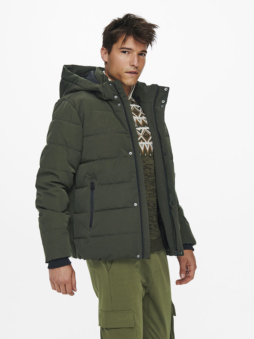 cayson short puffer jacket