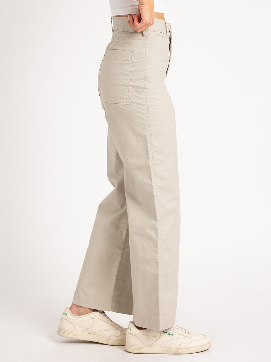 Vesper High Rise Wide Leg Chino Image 3