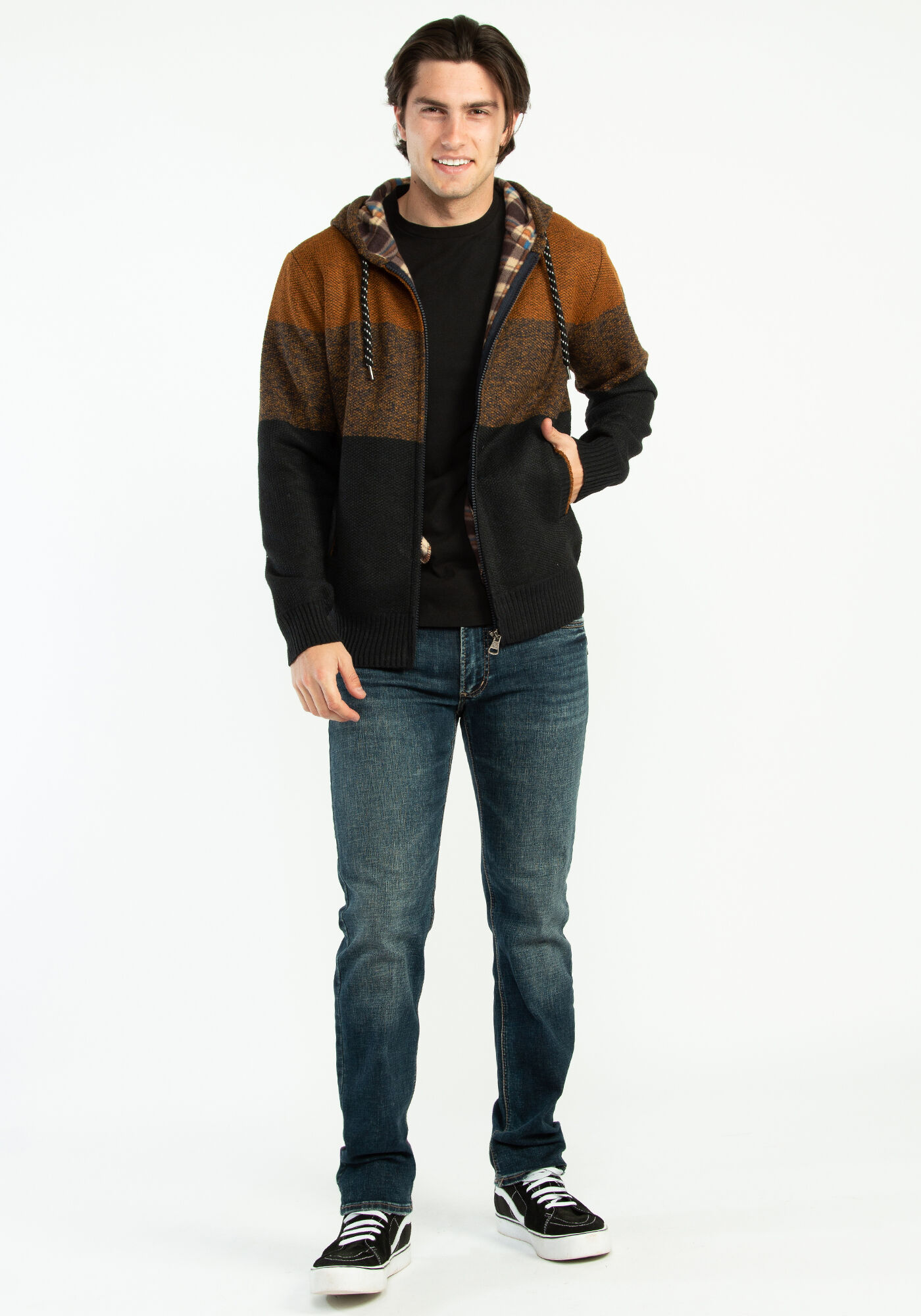 colourblock hoodie Image 4