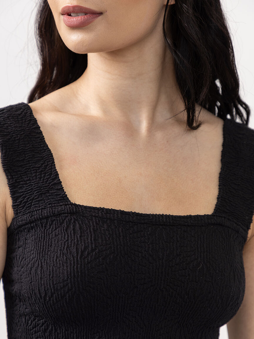 adelina square neck tank