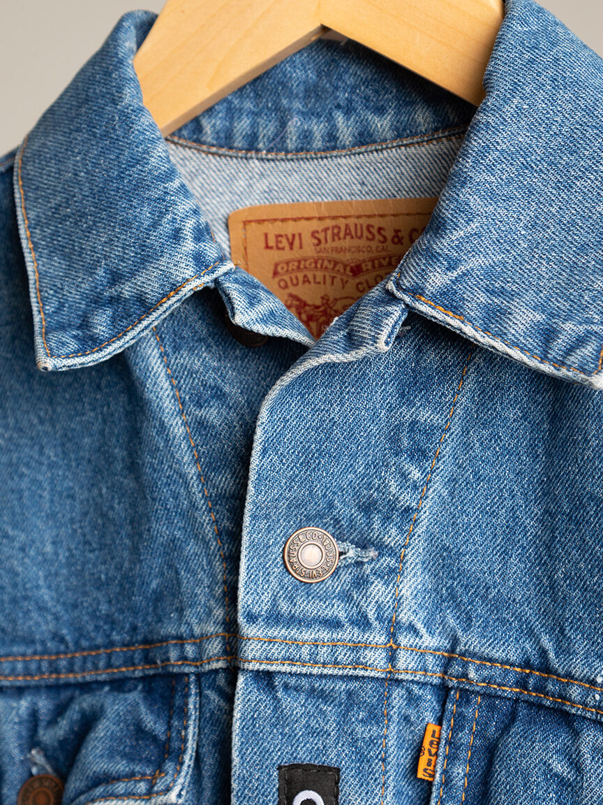 levi s orange tab modified trucker jacket Bootlegger 2000007975