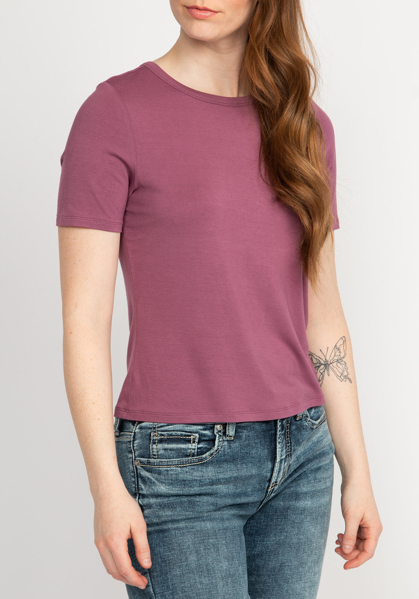 sereena crew neck short sleeve t-shirt Image 4