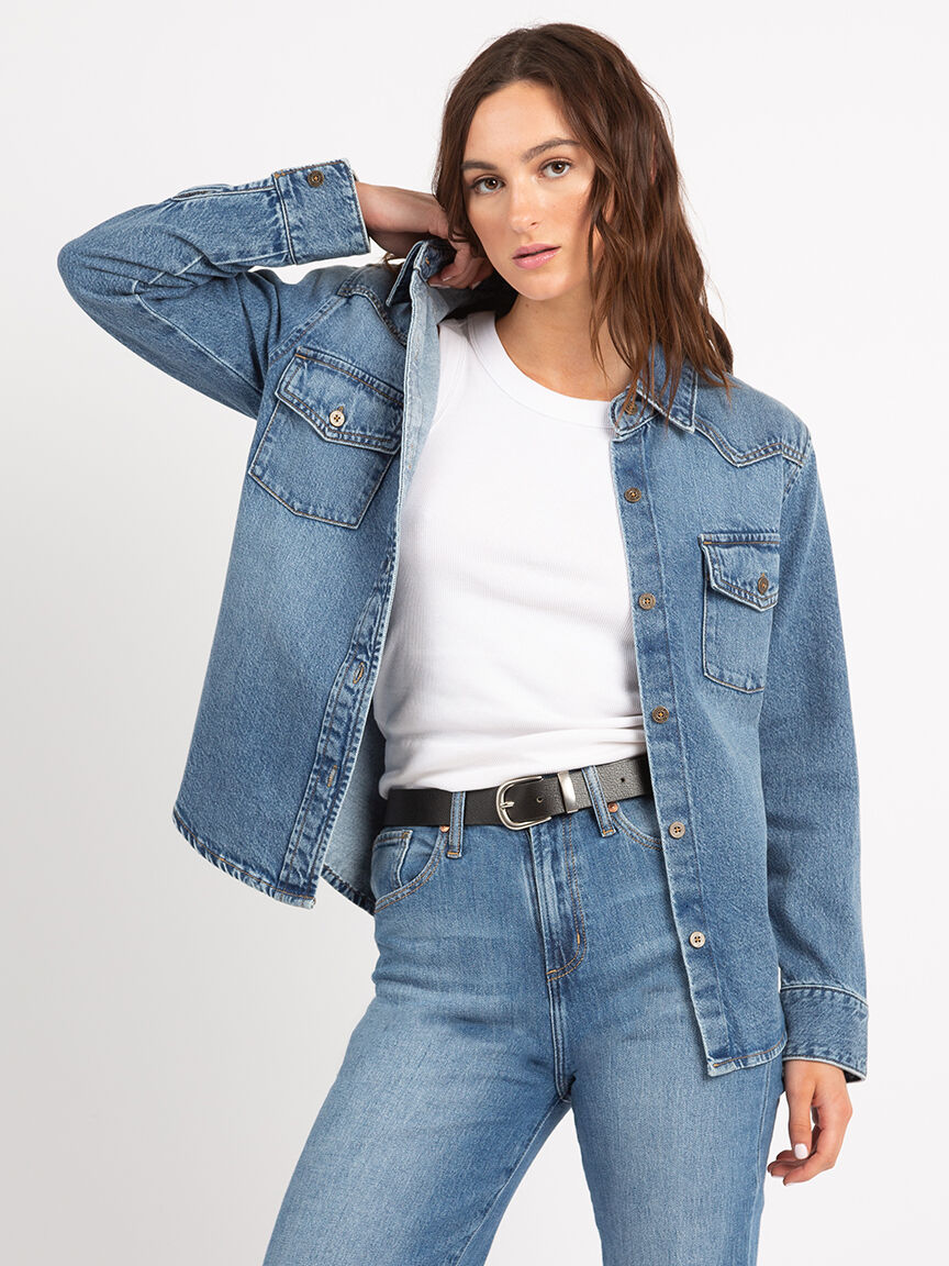 lainey denim shirt Image 6