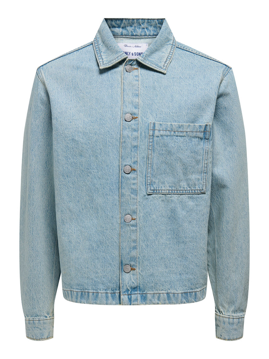 sprick boxy denim jacket